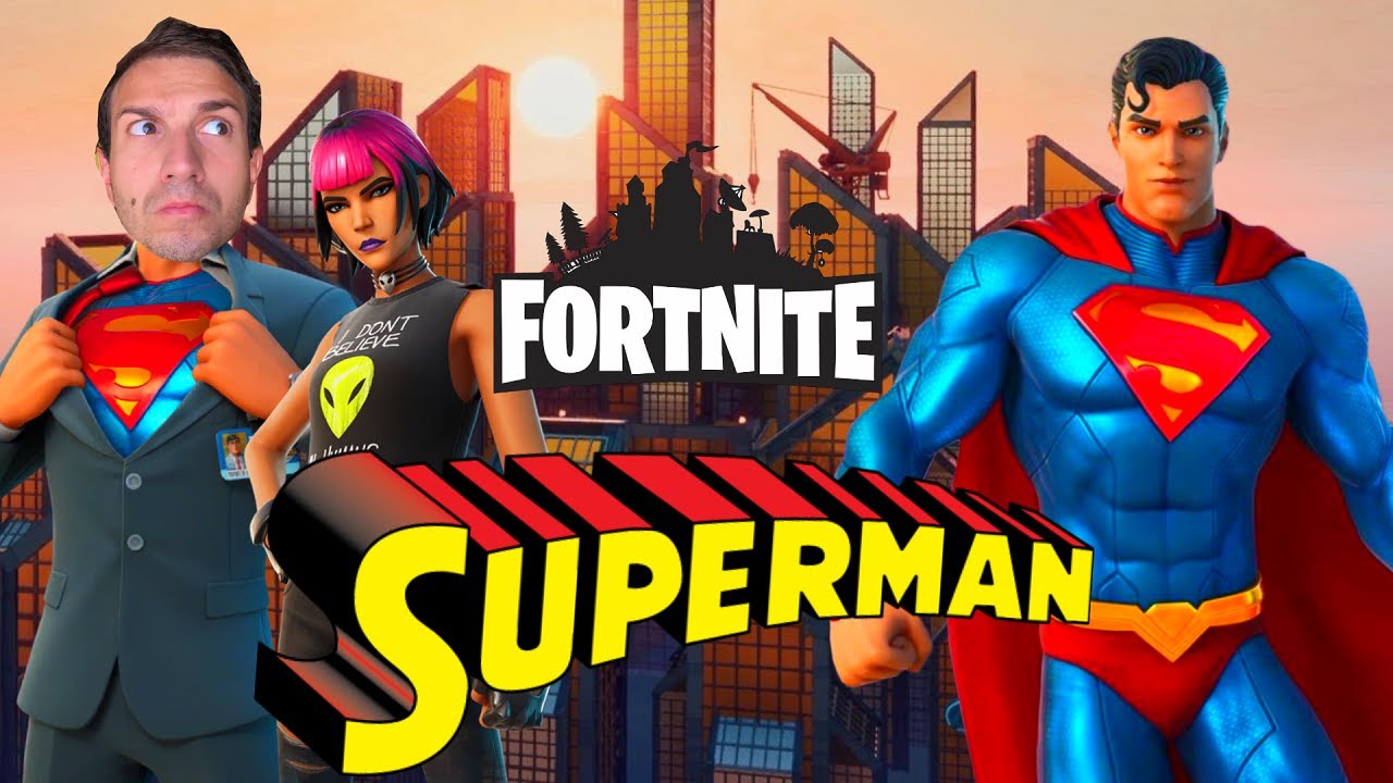 A CACCIA DI SUPERMAN CON SUNNY - FORTNITE X SUPERMAN - SE I VIDEOGIOCHI PARLASSERO - Ale Vanoni