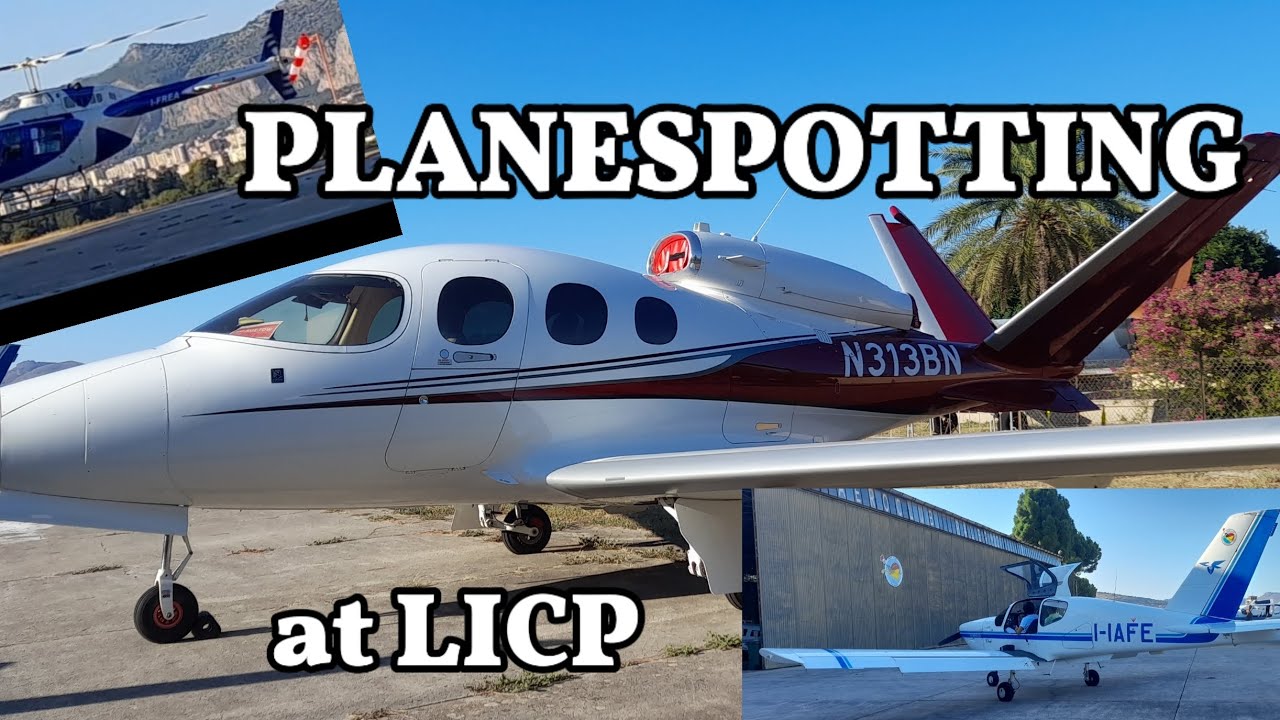 Planespotting at LICP!