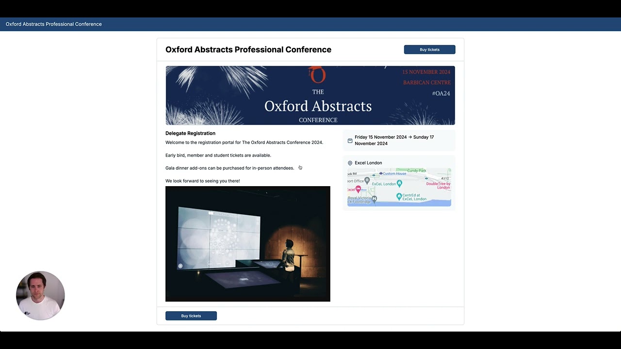 Oxford Abstracts - Delegate Registration