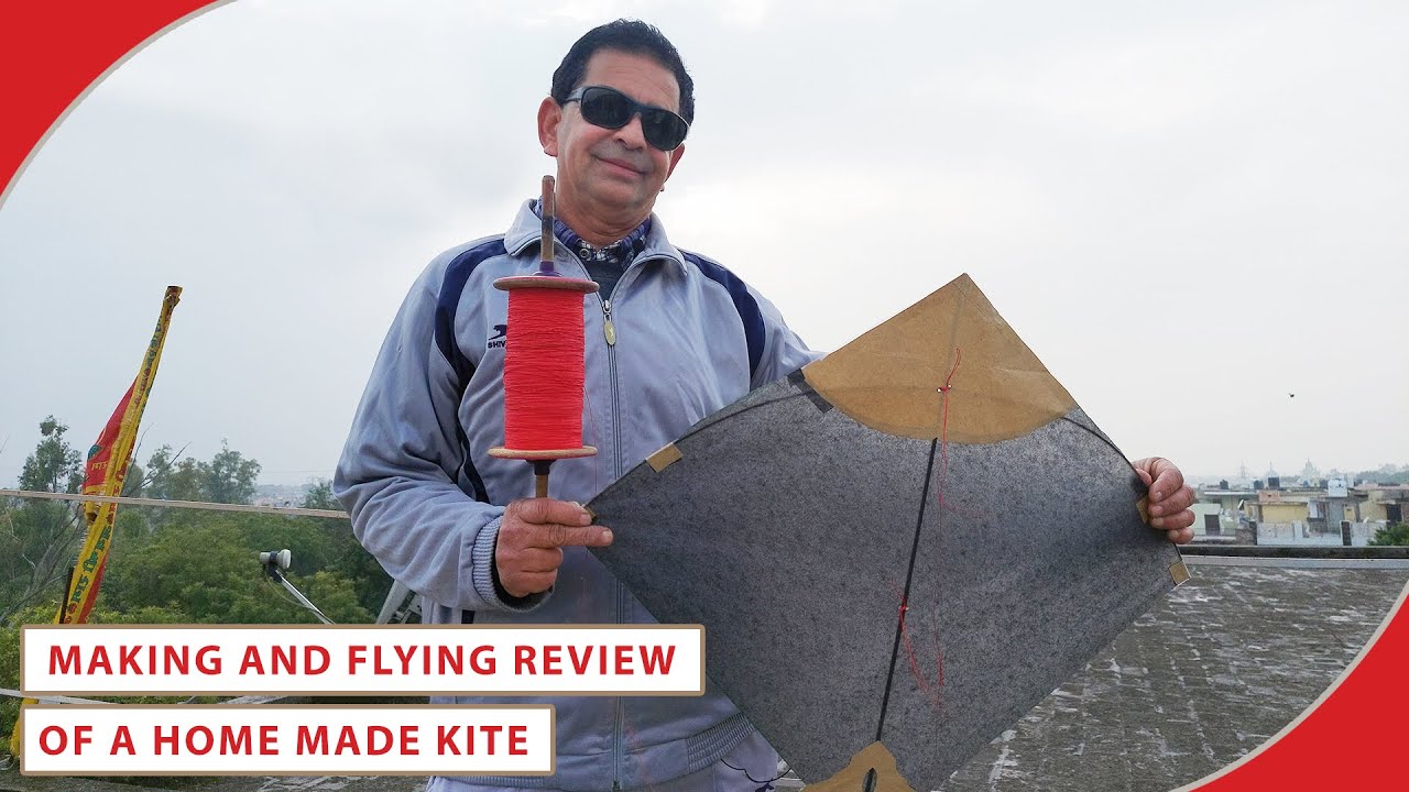 Making And Flying A Home-Made Muddedar Kite