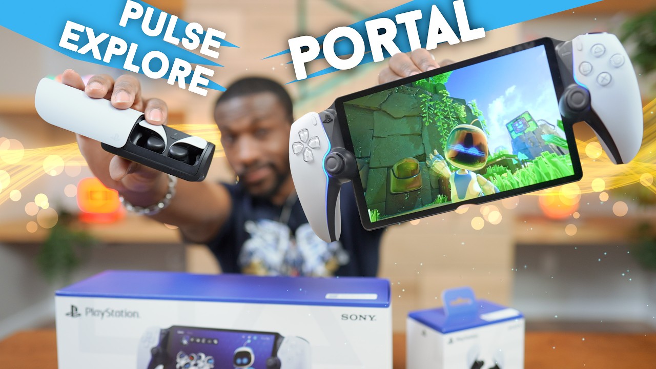 НОВАЯ распаковка PlayStation Portal + интерактивное исследование Pulse!