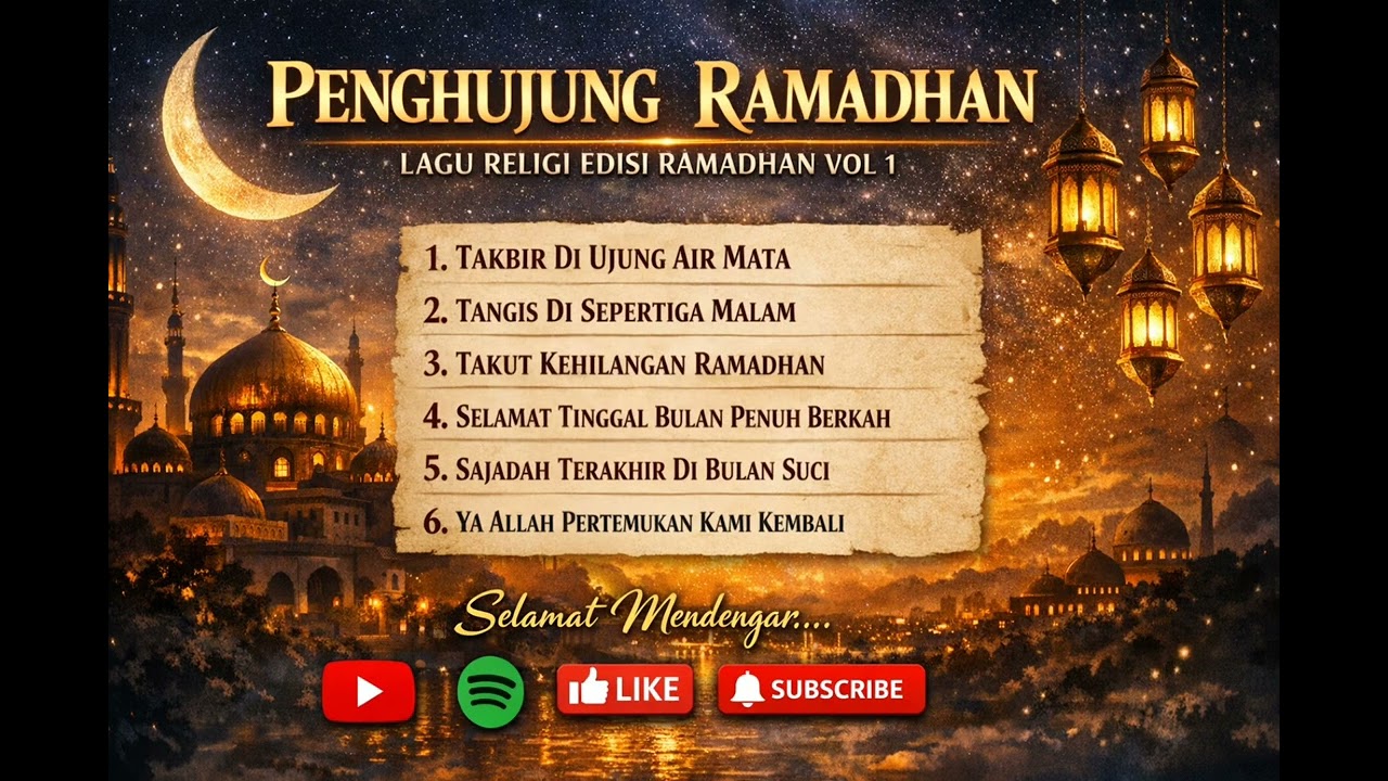 PENGHUJUNG RAMADHAN - LAGU RELIGI EDISI RAMADHAN VOL 1
