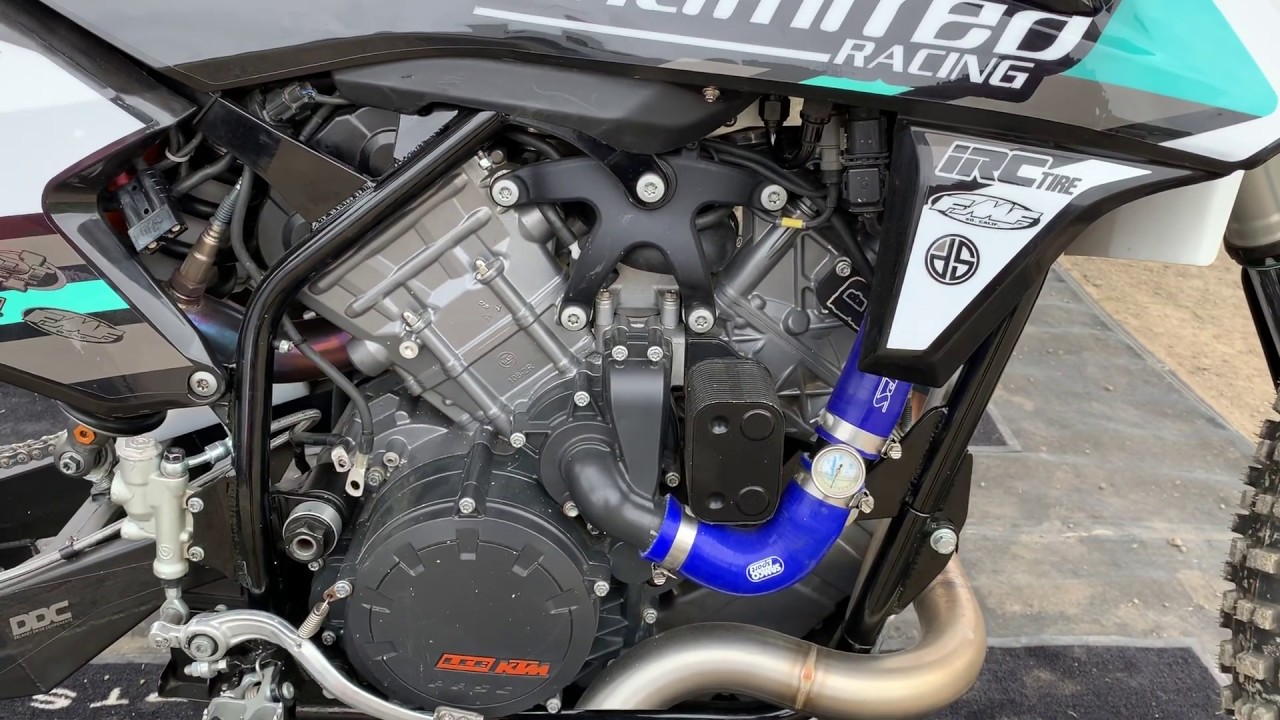 MONSTER!!! How They Got a KTM 1290 Motor in a Dirt Bike chassis!