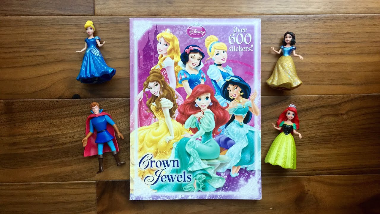 disney princess sticker and coloring book with 600 stickers