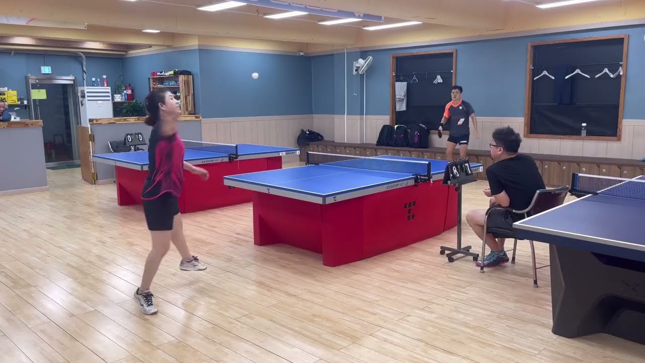 2024.10.16. 동김해탁구장 수요리그 권정결5 VS 유화자6 8강