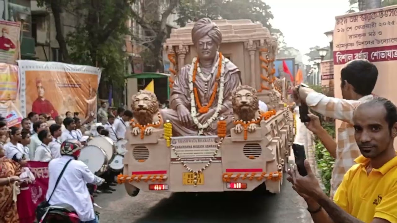 19/FEB/2026 SHIKAGO THEKE SWAMI VIVEKANANDAR KOLKATA PROTYABORTON DIBOS.🙏P.K.DAWN. N-KOLKATA.