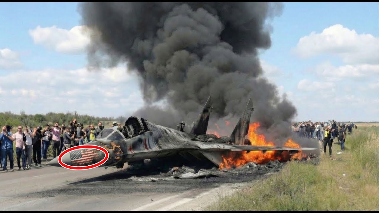 1 minutes ago! The first combat between US F-16 fighter jets and Russian forces. What happened?