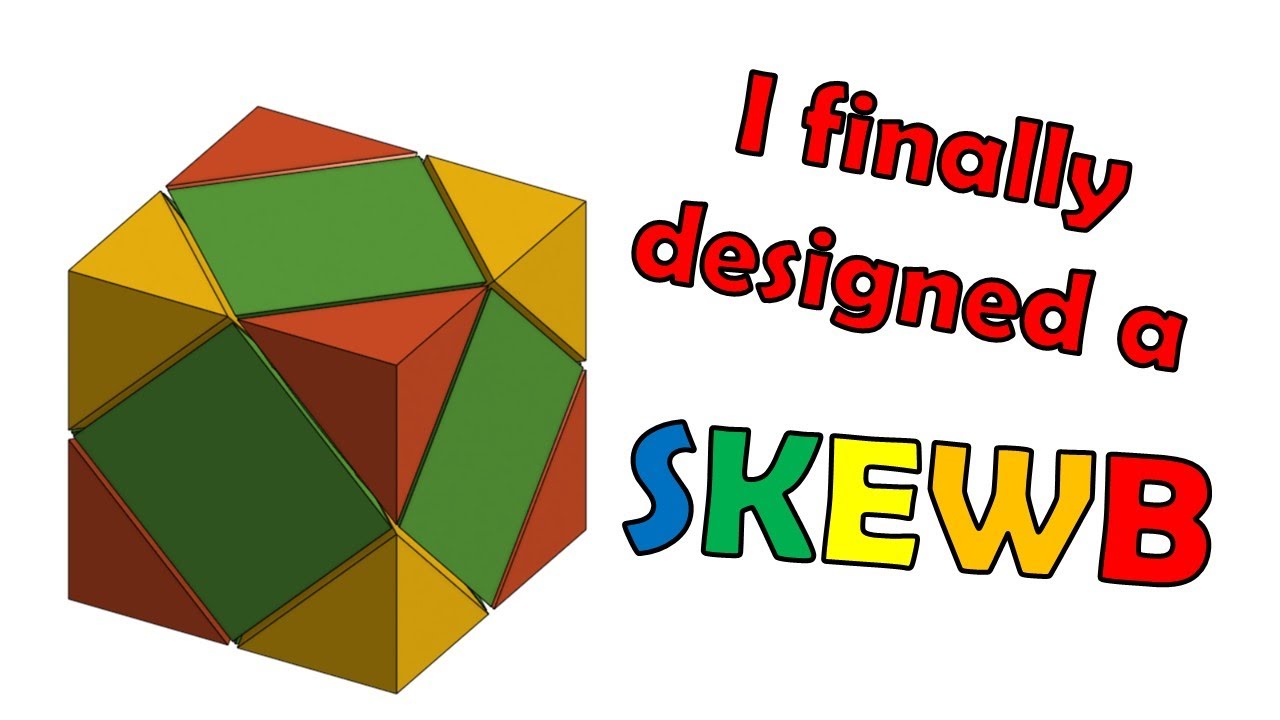 I finally designed a paper Skewb!