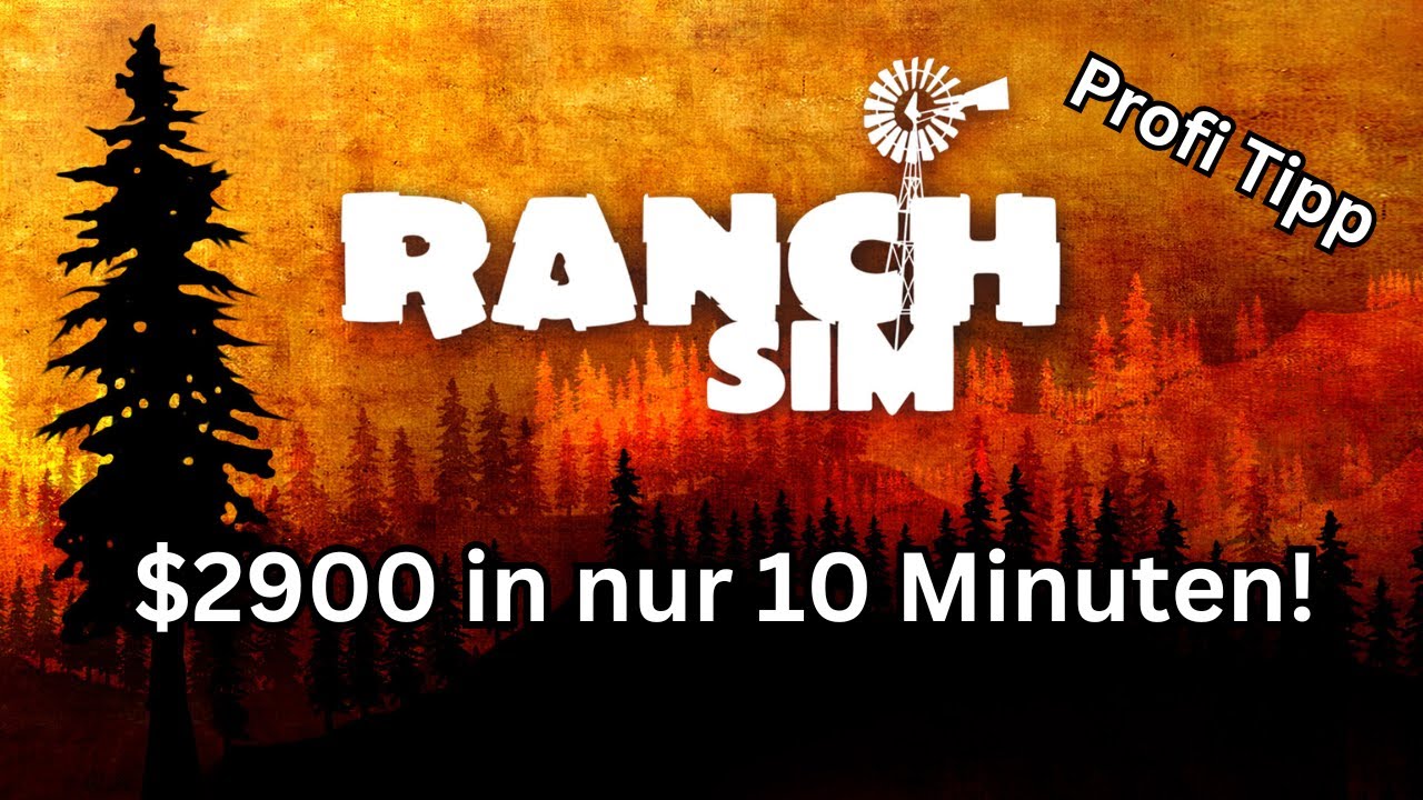 Ranch Simulator: So verdienst du $2900 in nur 10 Minuten! 💰 | Profi Tipp