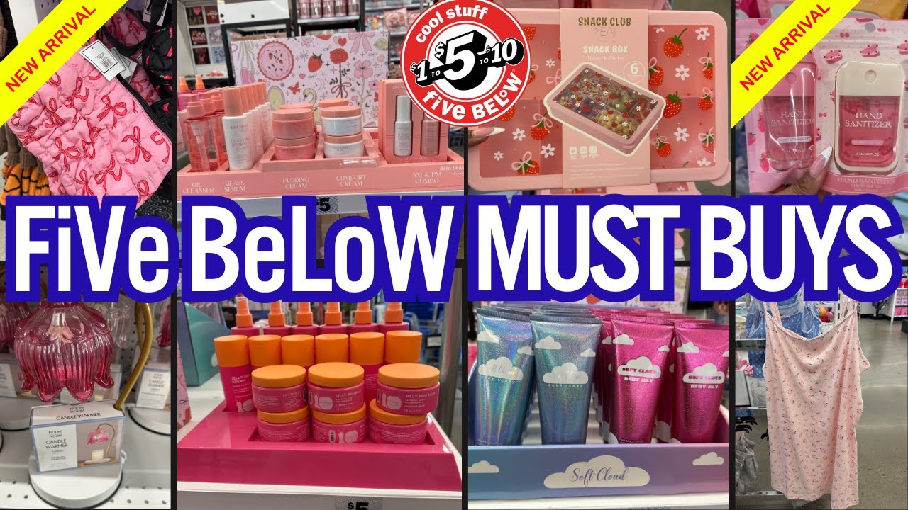 NEW FiVe BeLoW DUPES & LATEST TRENDS🔥5 BELOW MUST HAVES🔥NEW 5 BELOW FINDS #new #fivebelow
