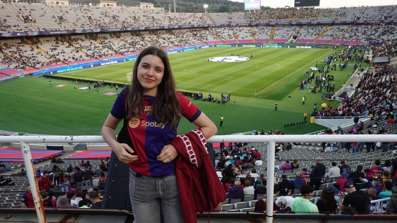 EIN TRAUM WIRD WAHR 🤩 Mein1.Barça-Spiel 2x Lewandowski Lamine Yamal & Raphinha CL-Viertelfinale Vlog