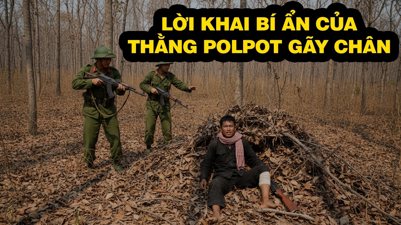 NHỮNG BÍ MẬT CỦA TÊN TÙ BINH POLPOT GÃY CHÂN | CHIẾN TRƯỜNG K