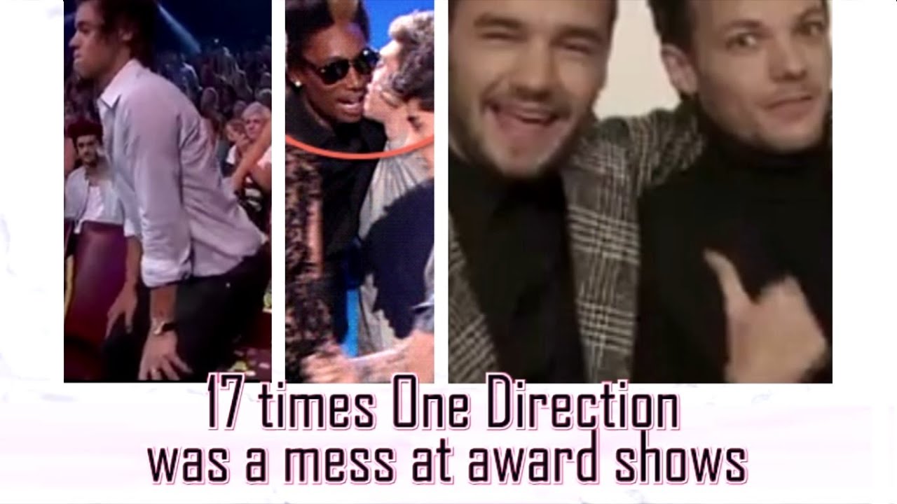 17 times One Direction was a mess at award shows