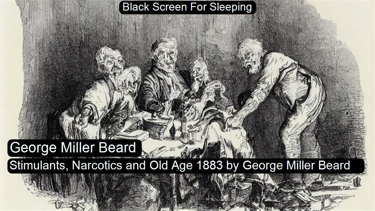Stimulants, Narcotics and Old Age 1883 by George Miller Beard Black Screen For Sleeping