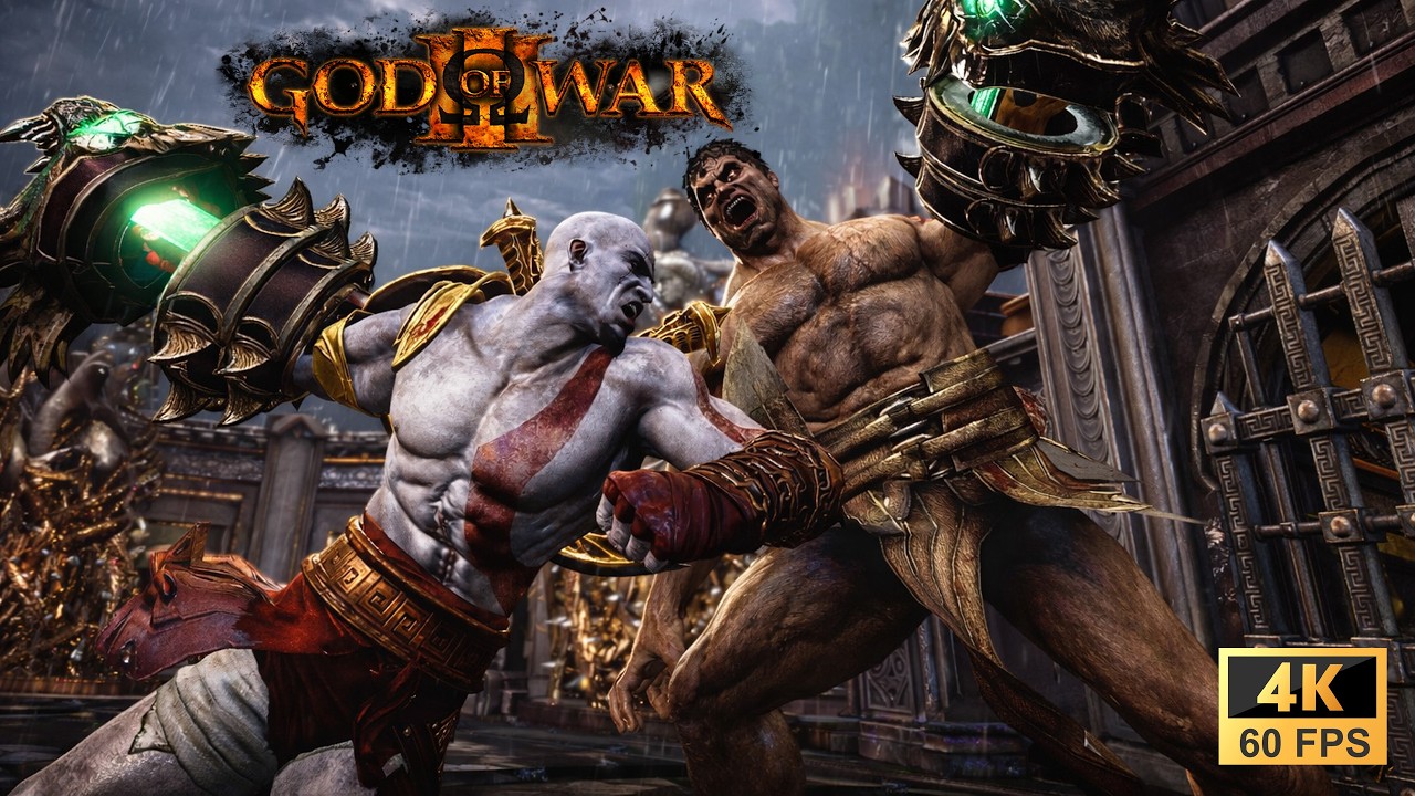 God of War 3 Project Hercules | Random Expirements | 4K HDR 60fps