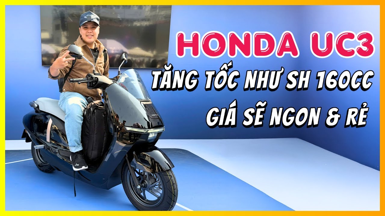 Honda UC3: Tăng Tốc Tương Đương Sh 160cc & Những Điều Bạn Chưa Biết | CUA Vlog61