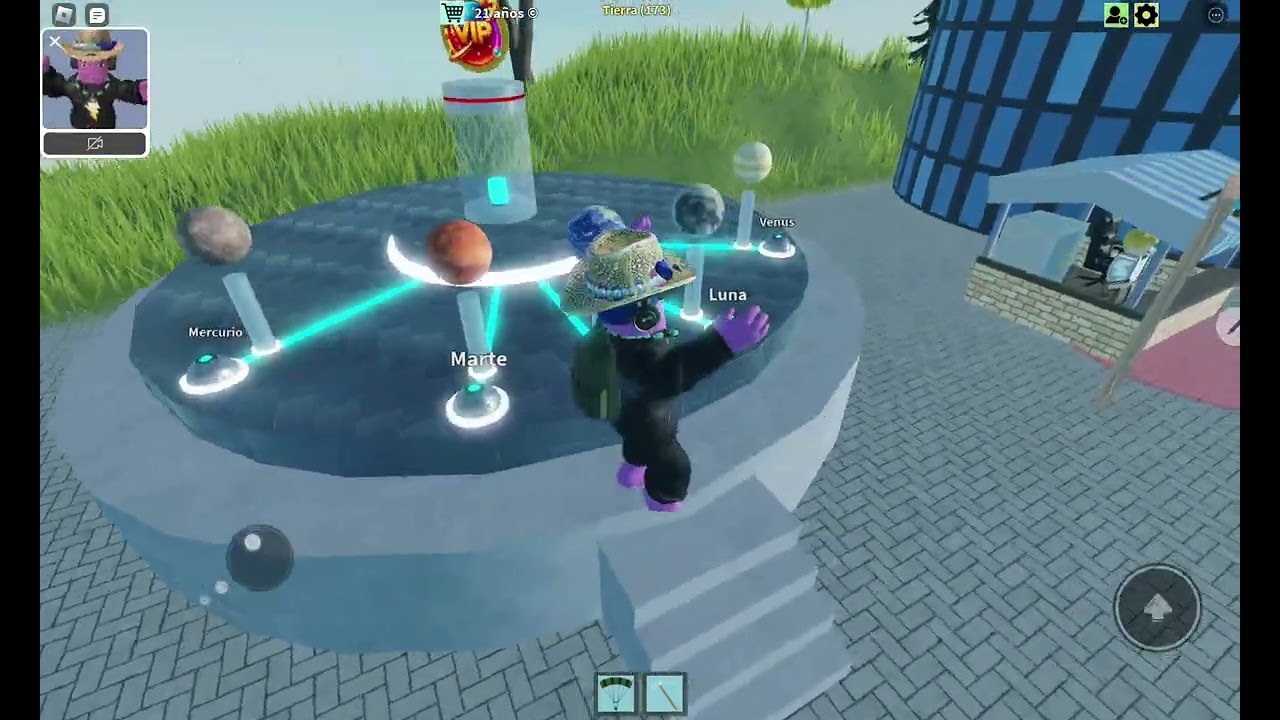 Adaian juega a El Simulador Espacial en roblox