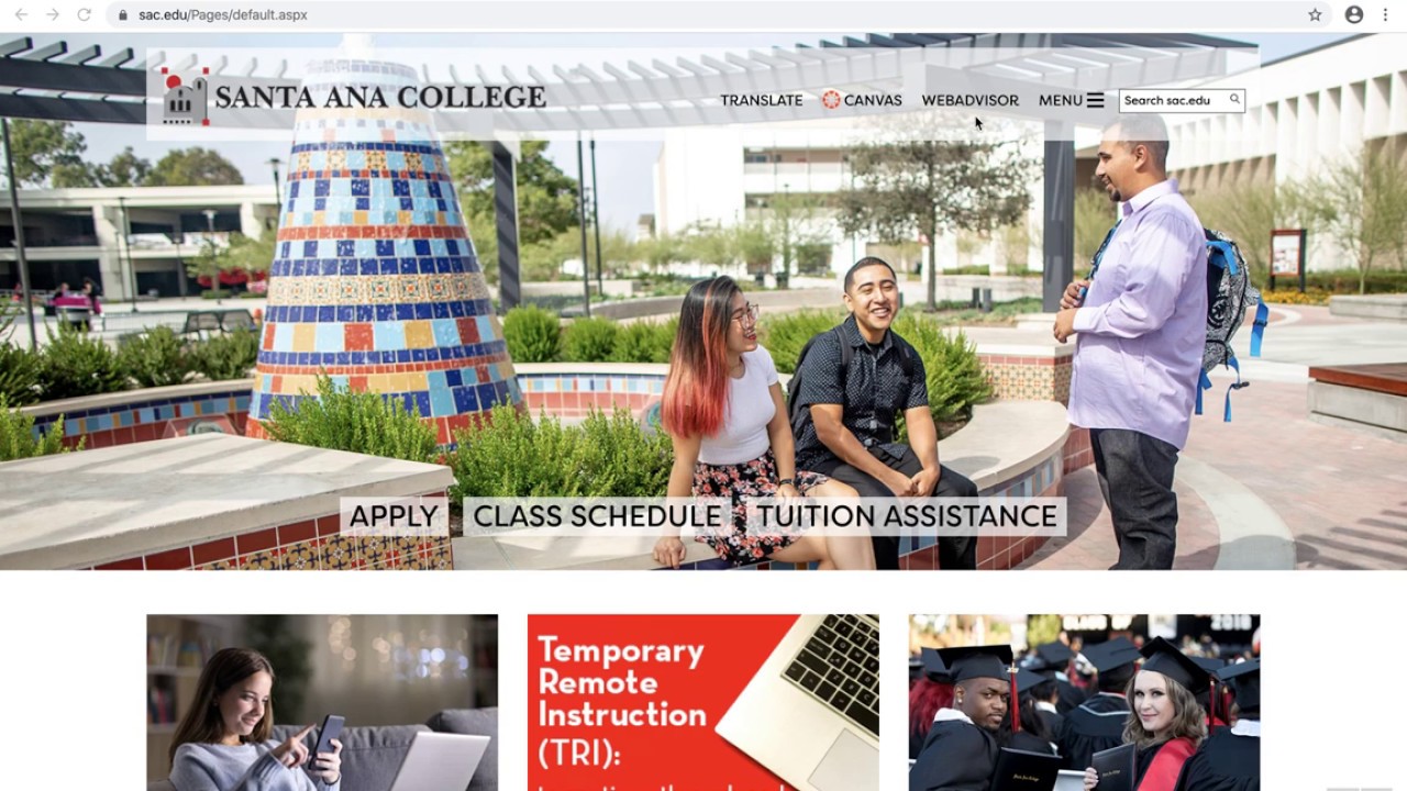 Santa Ana College Online Orientation