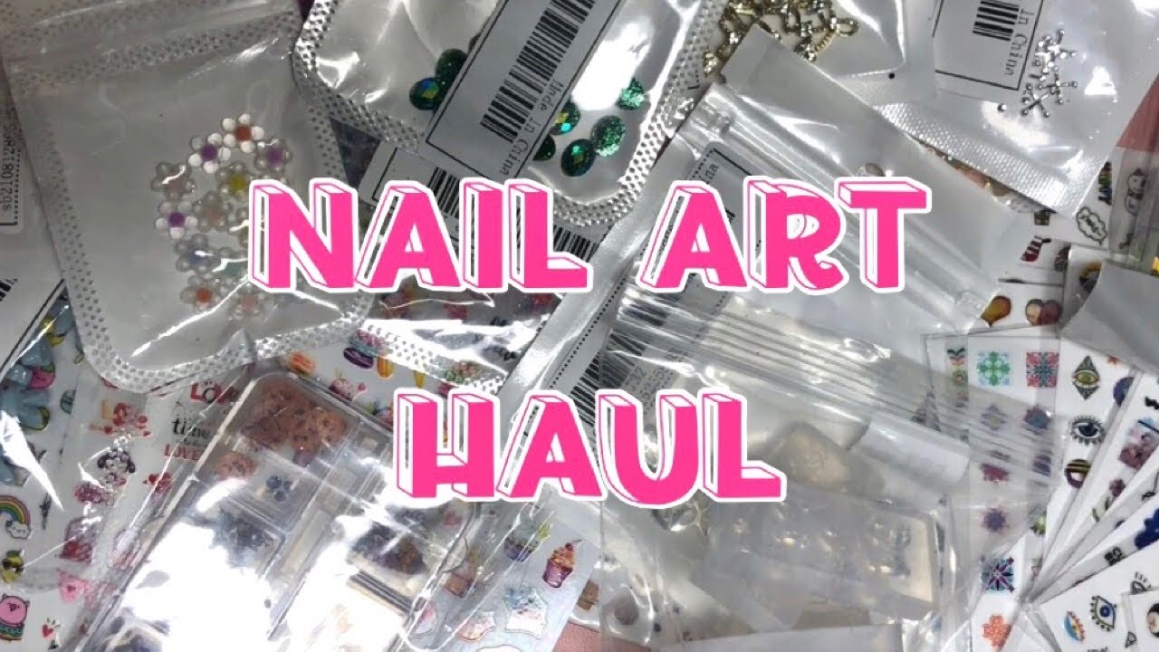 Aliexpress Haul | Nail Art Haul |Huge Nail haul 2021|Nail Supplies hAUL|Nail Haul | SHEIN Haul