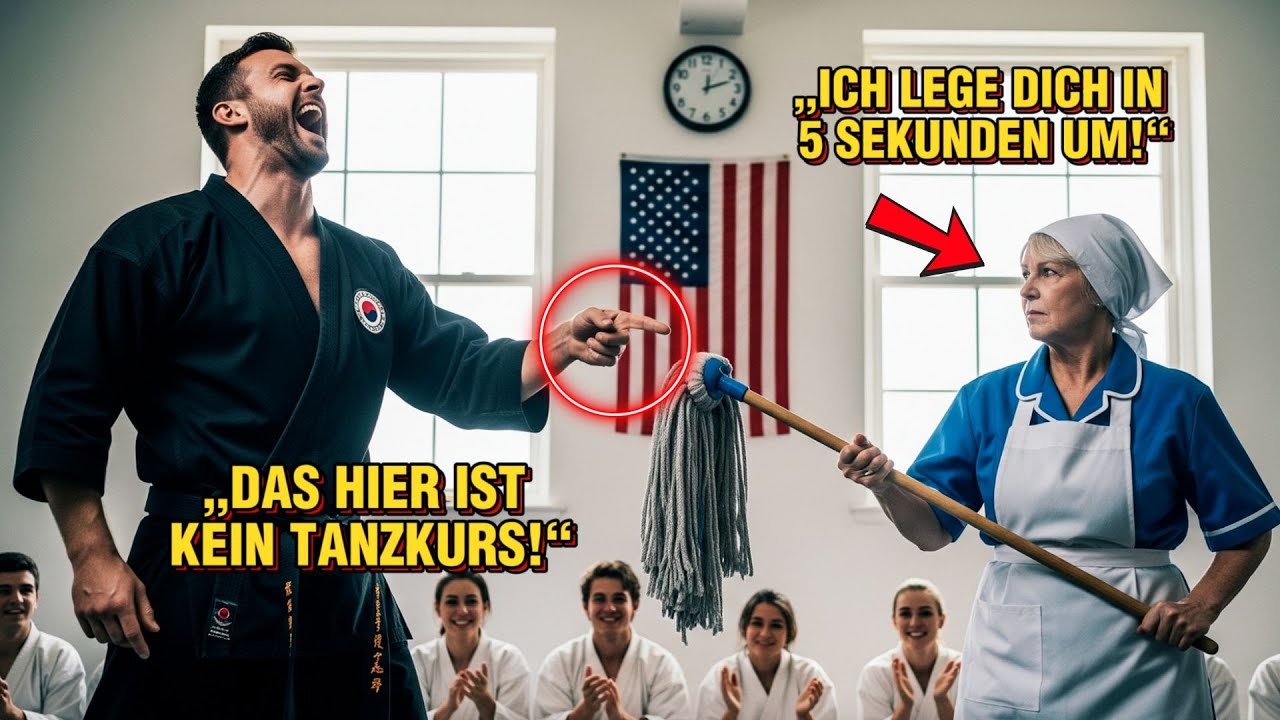 „Ein arroganter Schwarzgurt lachte über sie – bis sie ihn in Sekunden zum Schweigen brachte“