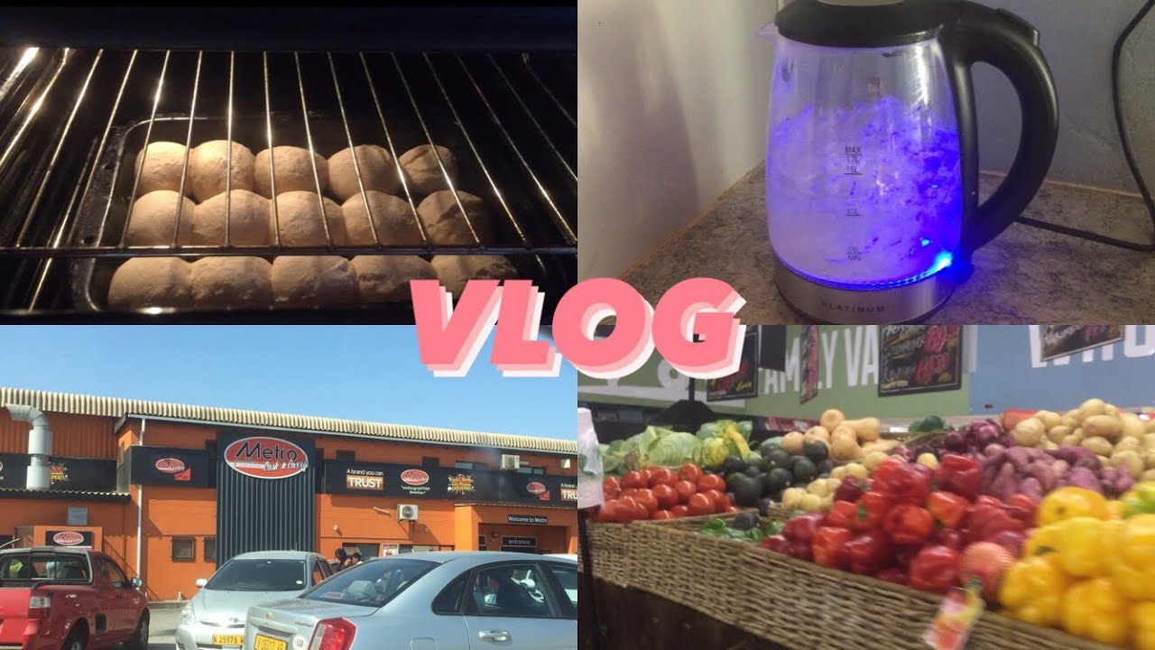 VLOG| Baking bread,running a few errands,my little brothers birthday |Namibian Youtuber|