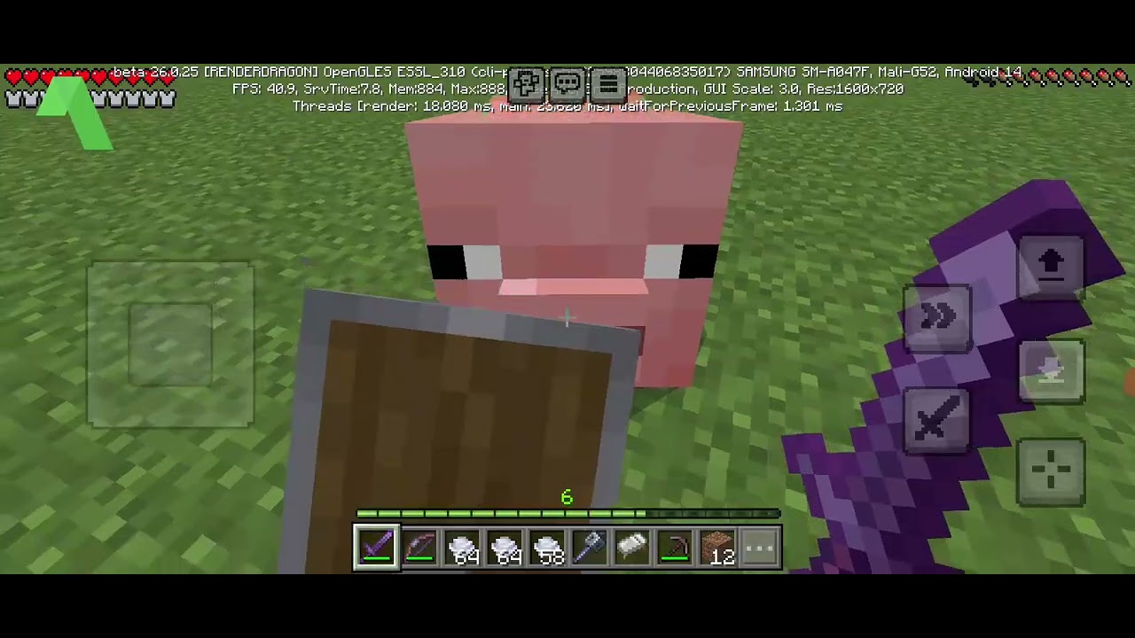 @minecraft حاولت ضل عايش اطول وقت معقوول موت🔥🔥😮