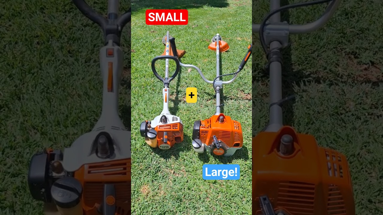 Small and Large Stihl FS45 and FS230 🔥. 
