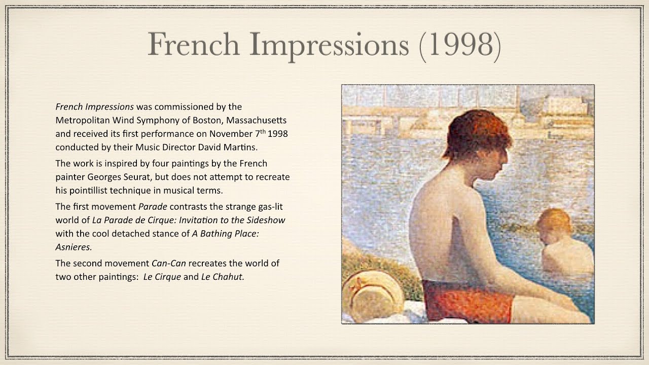 French Impressions - 1998