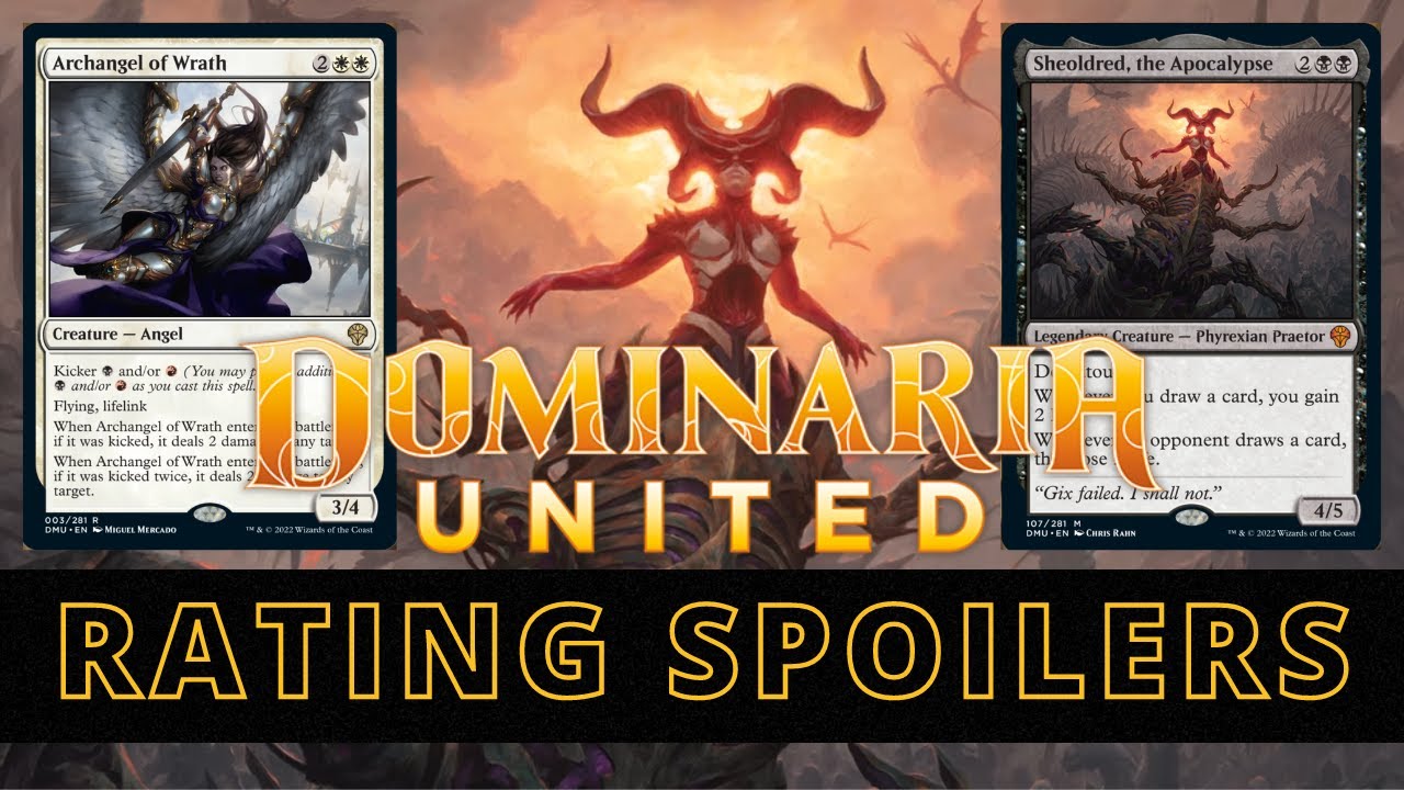 DOMINARIA UNITED SPOILERS RATED PT. 1 | MTG | Magic The Gathering Dominaria United Card Spoilers