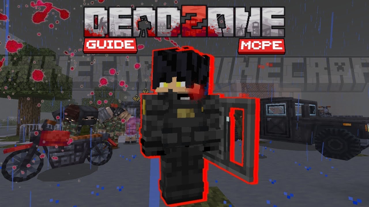 ADDON ZOMBIE APOCALYPSE TERBAIK MINECRAFT BEDROCK 1.21.60+