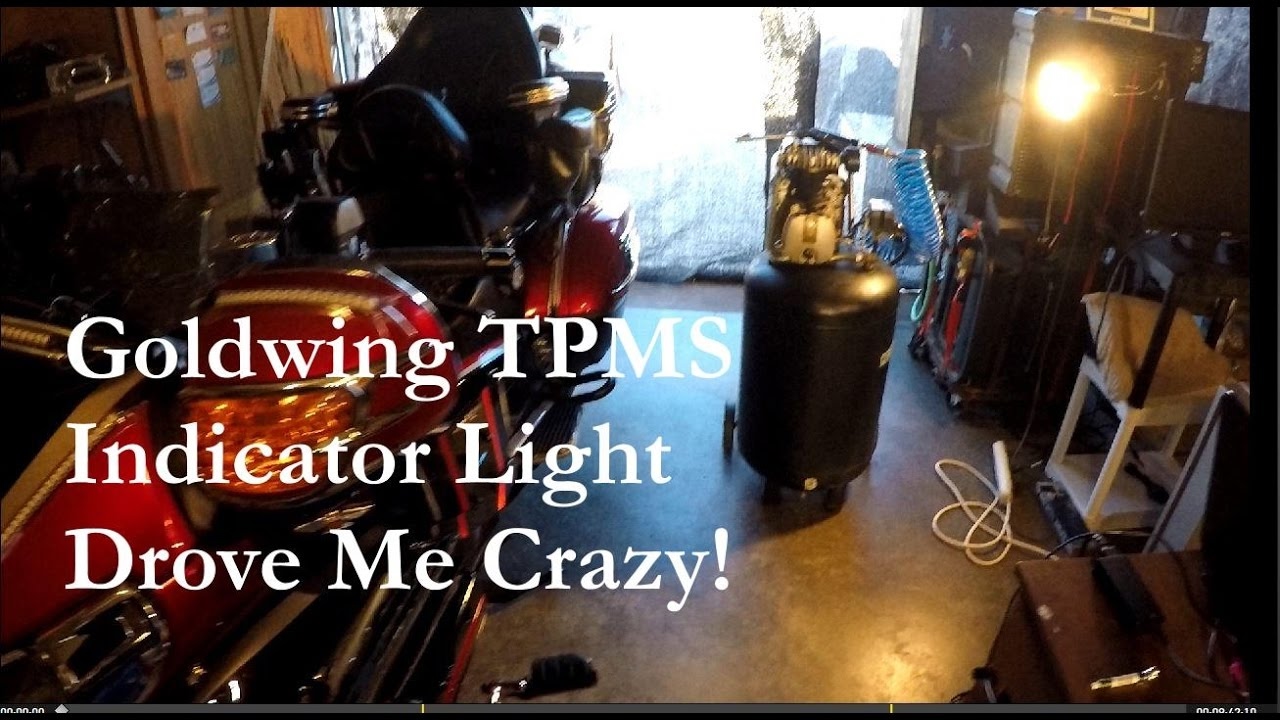 Как решить проблему с немигающим индикатором TPMS на Goldwing