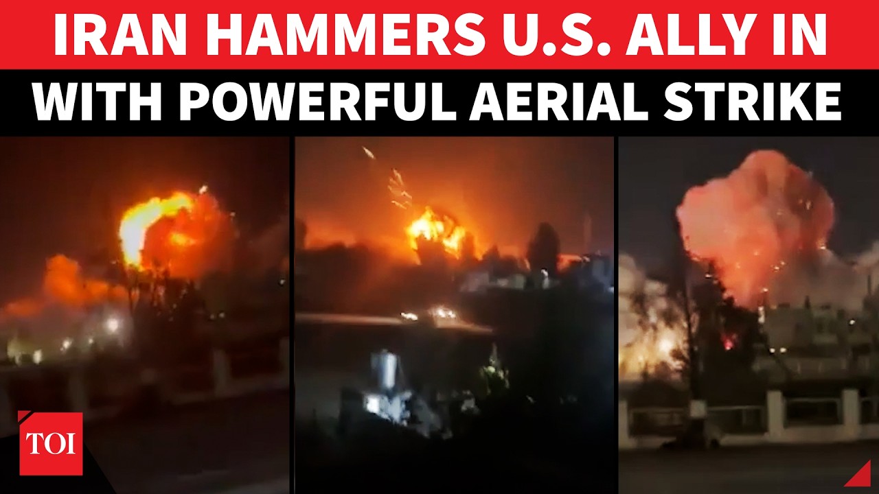 BREAKING: Iran BOMBS U.S. Ally | Powerful Strike Tears Down 'ENEMY HQ' As Explosions Rock Mideast