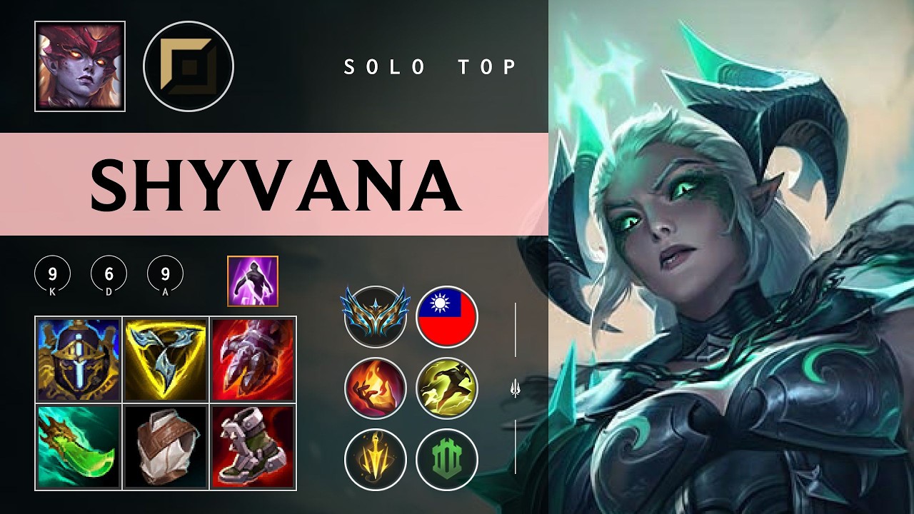 Shyvana Top vs Gangplank - TW Challenger Patch 26.06