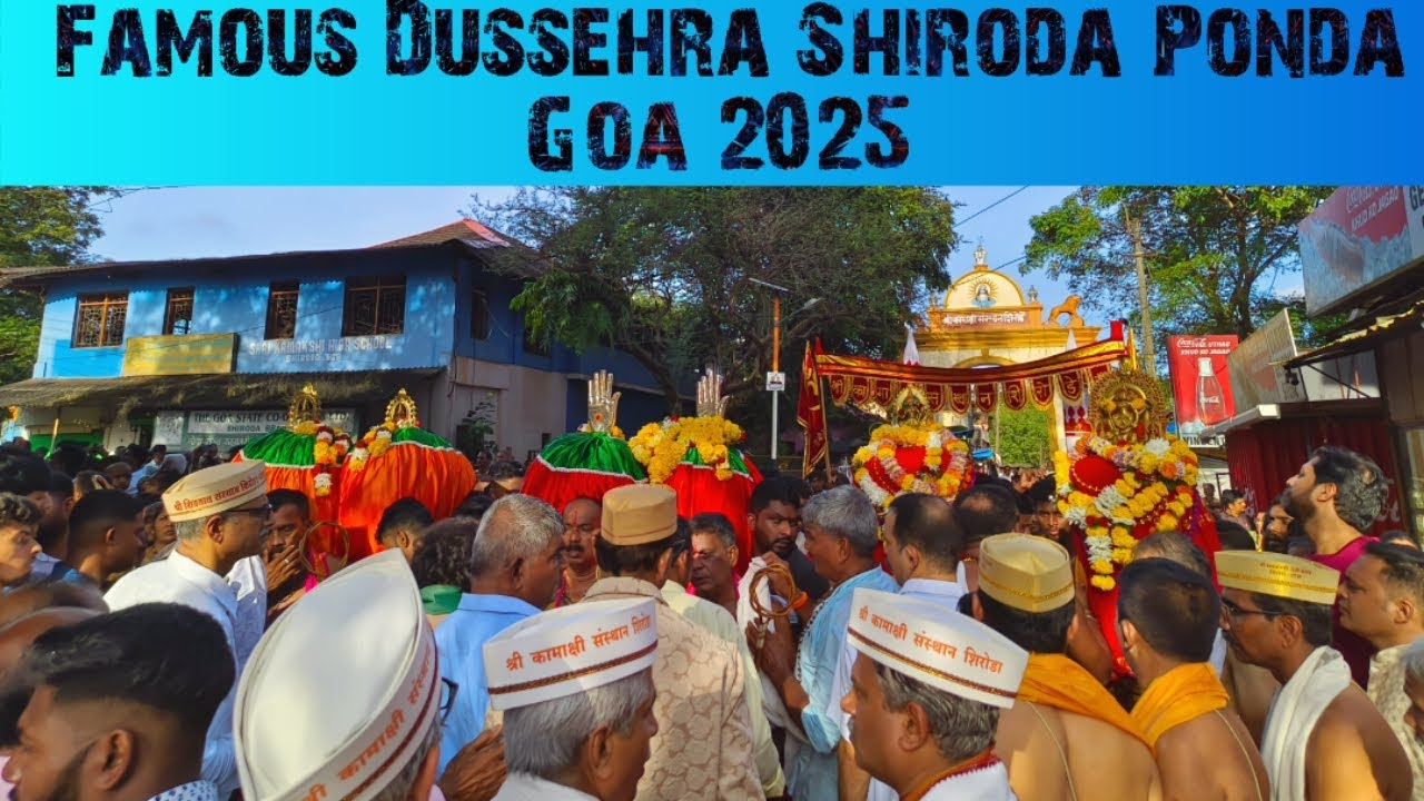 Dussehra At Shri Ravalnath Temple Shiroda Goa 2025