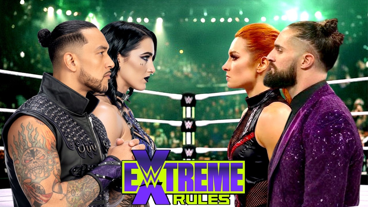 Матч WWE Extreme Rules: Дэмиан Прист и Риа Рипли против Сета Роллинза и Бекки Линч | 15.03.26