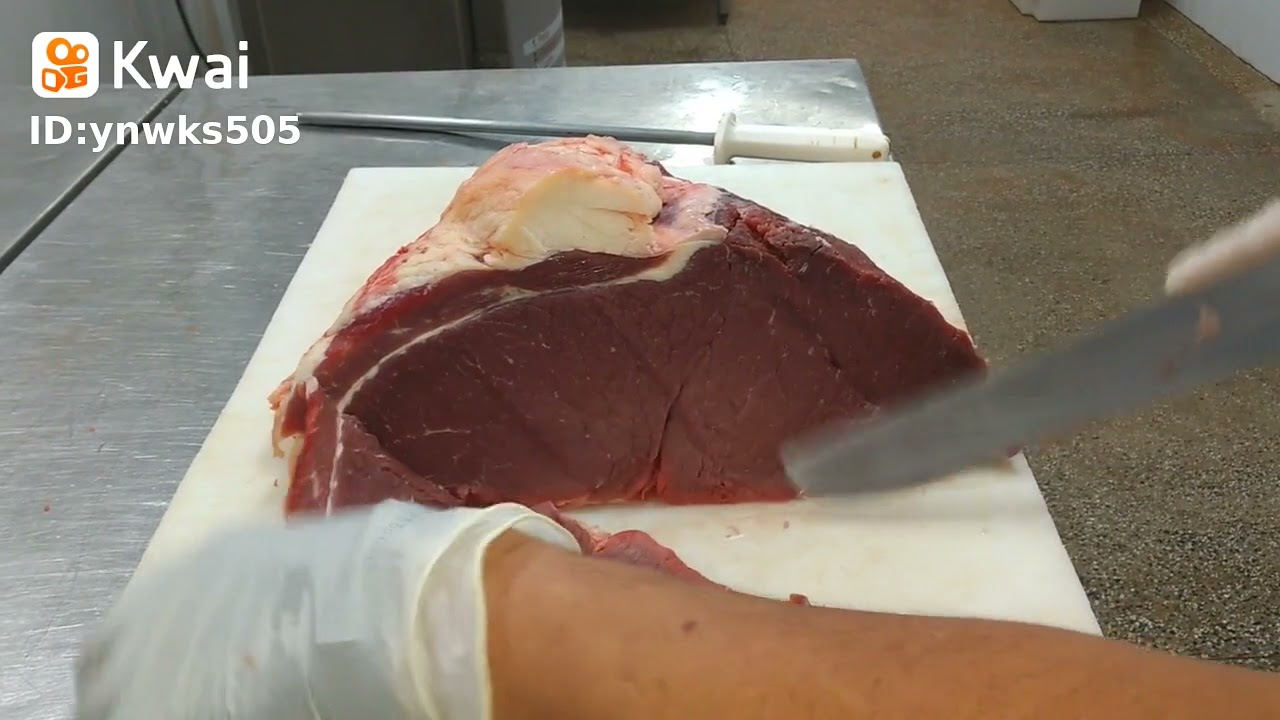 Cortando coxao mole em bifes (Para quem est&aacute; come&ccedil;ando )