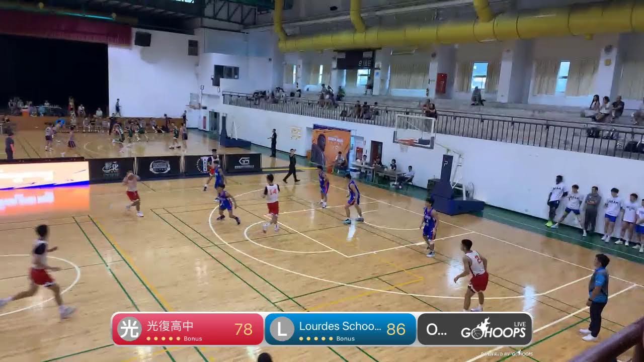 20240729 淬鍊盃 09:00 光復高中 VS Lourdes School of Mandaluyong