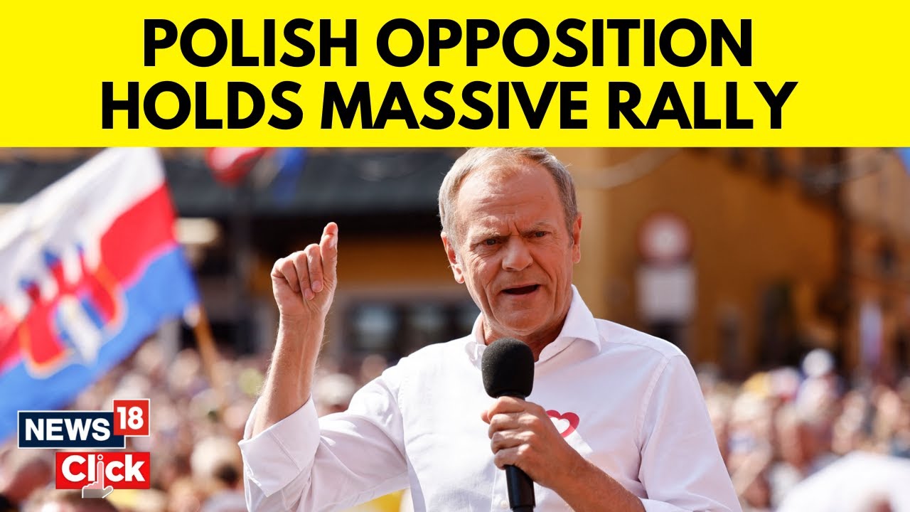 Polish Opposition Rally | Hundreds Of Thousands Of People Gather For An Opposition Rally In Warsaw