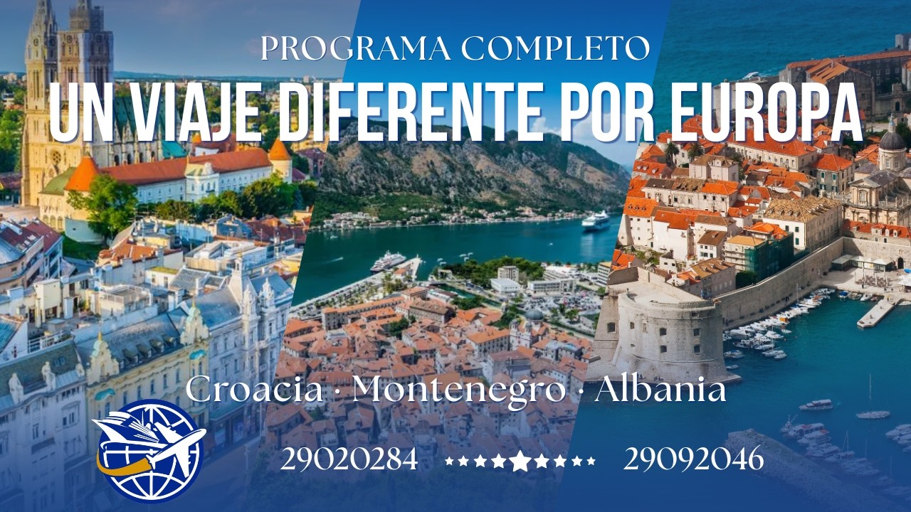 De Croacia a Montenegro: el recorrido más sorprendente de Europa