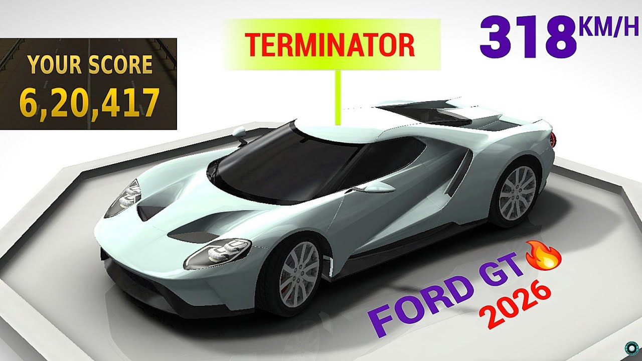Traffic Racer - 6,20,417 Score Without Using Brake || New Car Ford GT 2026 || Official Gameplay 