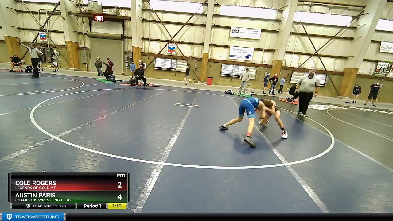 2020 TOA Bigfoot/533 HS BOYS 100 Austin Paris Champions Wrestling Club Vs Cole Rogers Legends Of G