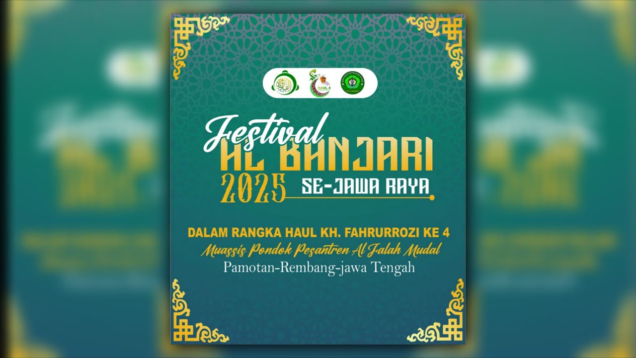 🔴LIVE || FESTIVAL AL-BANJARI SE-JAWA RAYA || HAUL KE-4 KH. FAKHRURROZI PP. AL-FALAH PAMOTAN REMBANG