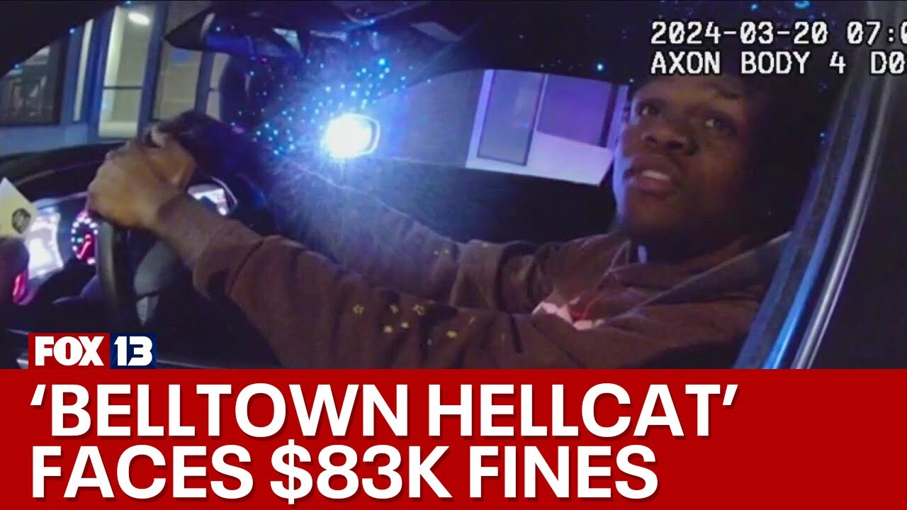 Belltown Hellcat driver faces $83K in fines | FOX 13 Seattle