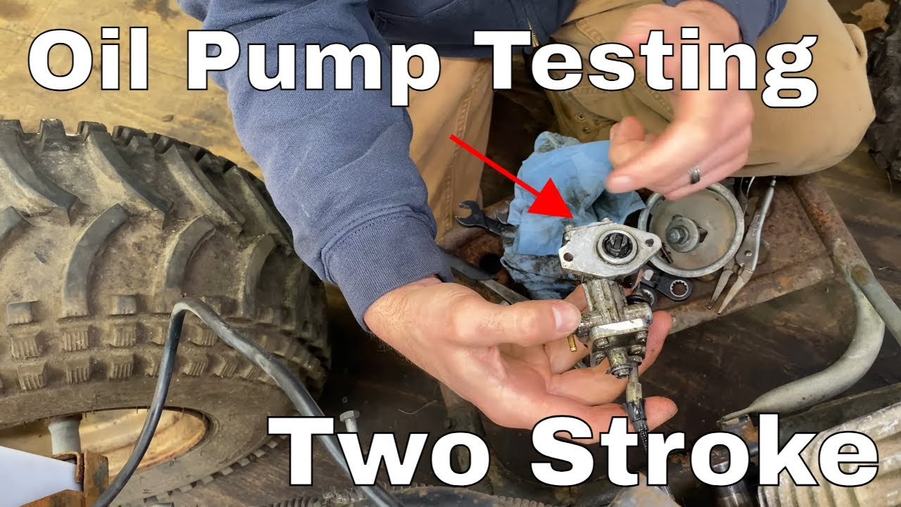 Two-stroke Oil Pump Tear Down and Testing: Understand How It Works