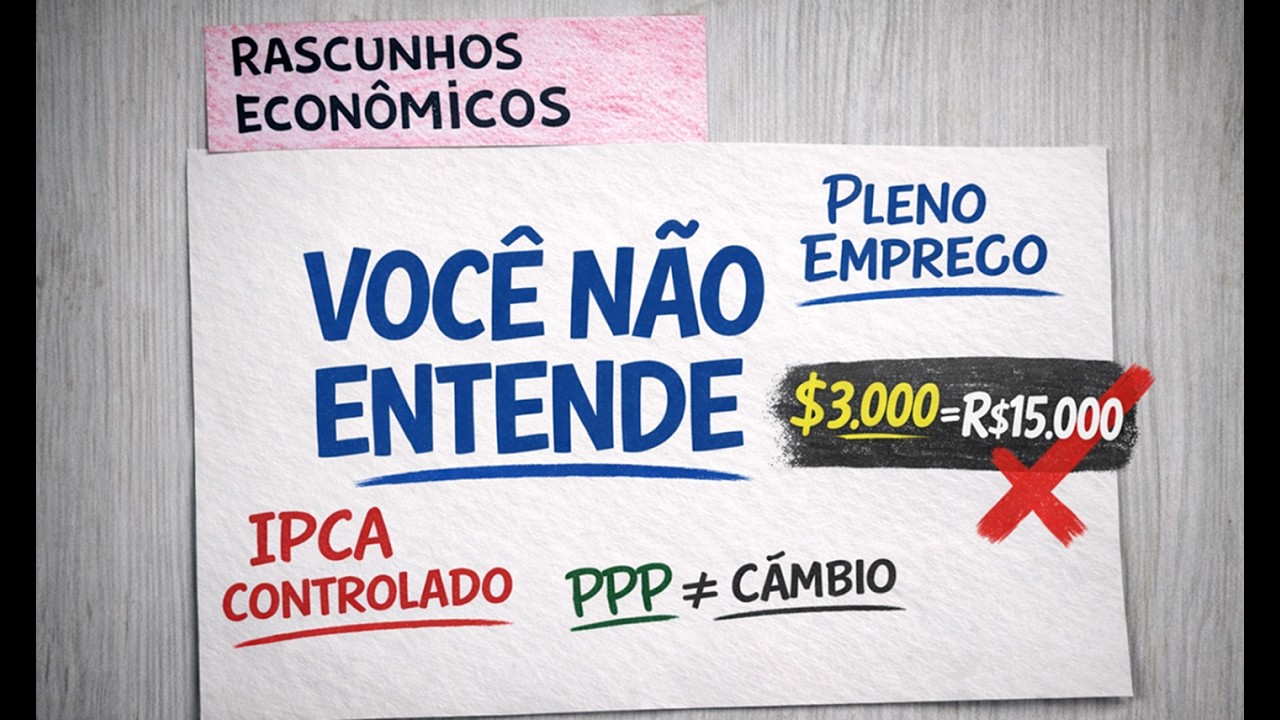 VOC&Ecirc; N&Atilde;O ENTENDE O B&Aacute;SICO DE ECONOMIA &mdash; E ISSO CUSTA CARO
