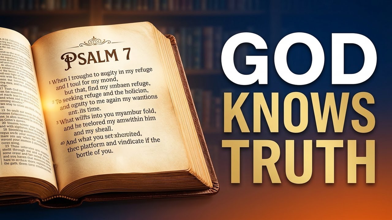 Psalm 7: When You're Misunderstood, God Knows the Truth | Prayer for Vindication