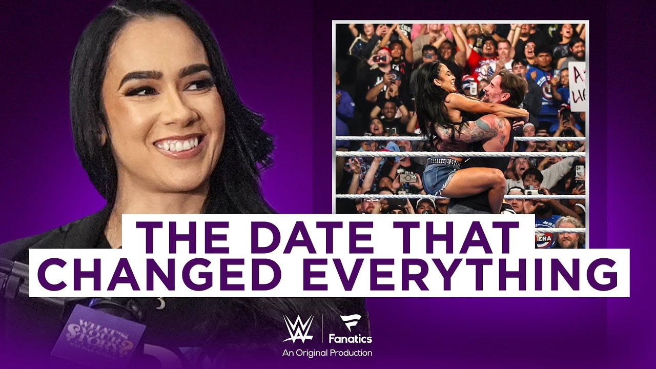 AJ Lee talks unlikely romance with CM Punk | What's Your Story? With Steph McMahon
