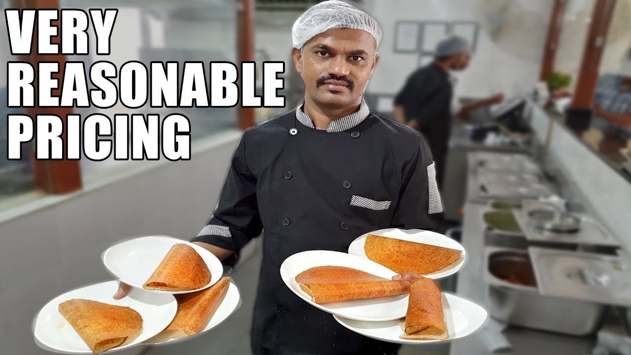 Pure VEG Most Hygienic Breakfast Place | Try their Full Menu for 100 Rs | Indian Food | Masala Dosa
