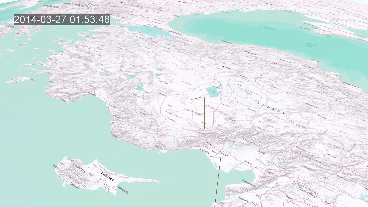 Przelot bociana z RPA do Europy