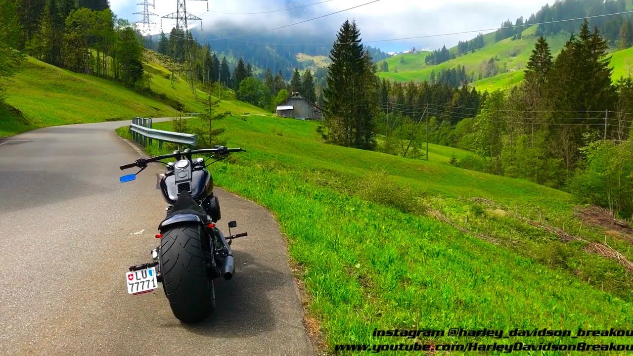 Harley-Davidson Breakout Rideout Glaubenbergpass (11.05.18)
